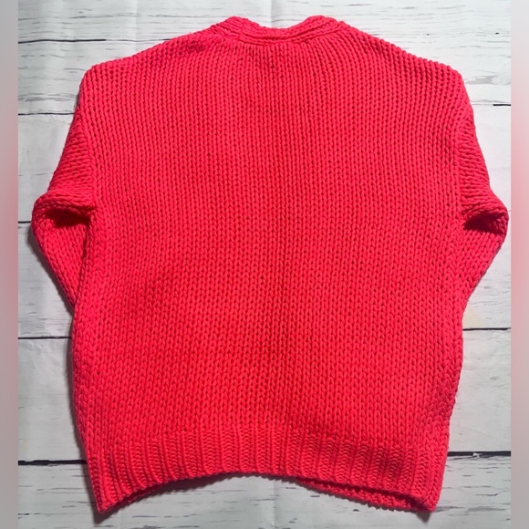 Urban Outfitters Neon Pink Knit Cardigan - Picture 3 of 3